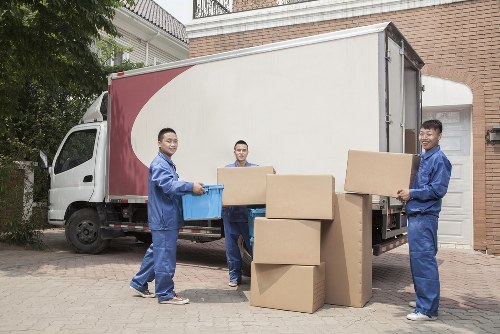 Secure document storage facility in Woodsidepark with organised archive boxes