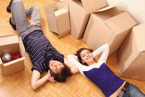 Protective packing materials used for removals in Woodsidepark