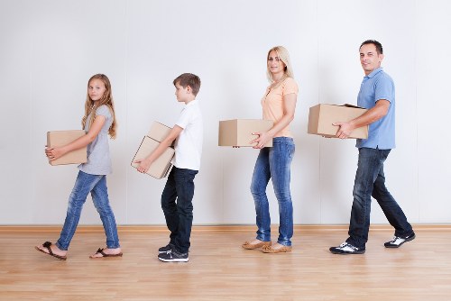 Organised packing for office relocation in Woodsidepark